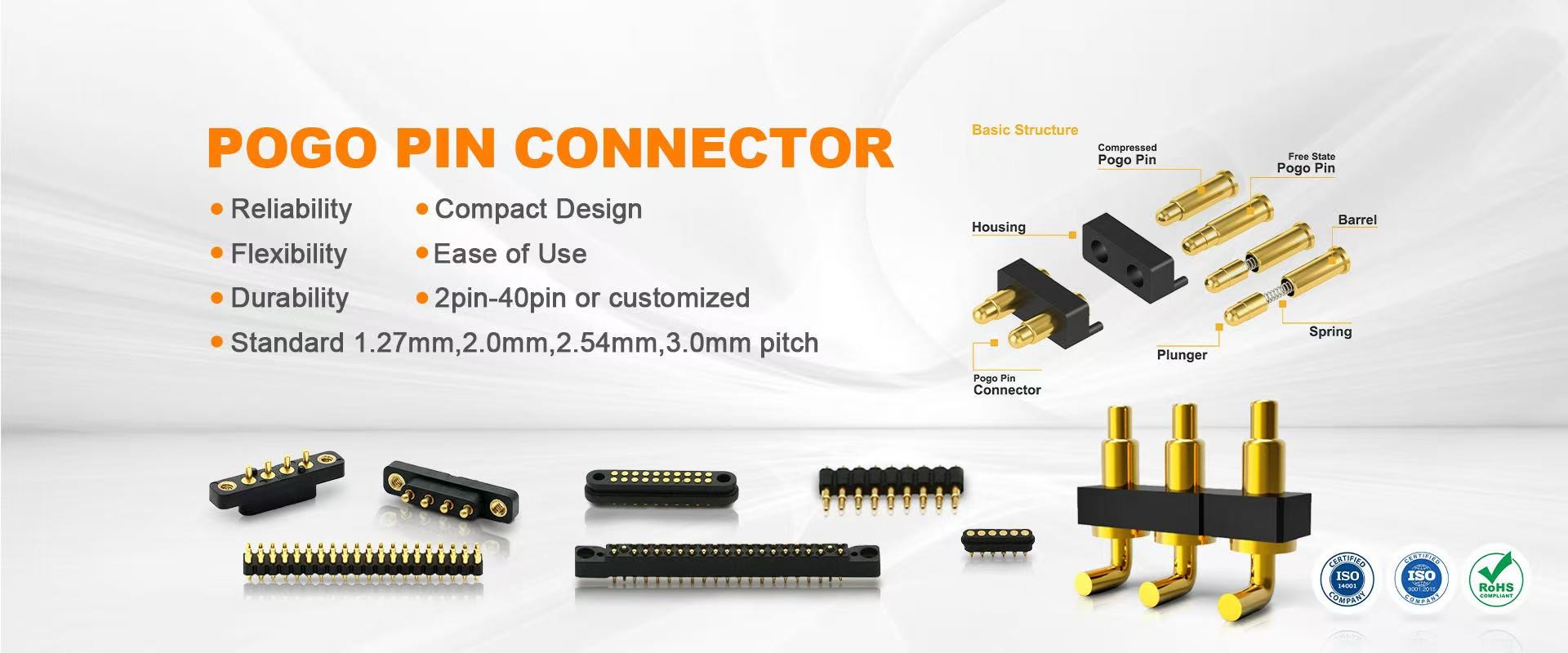 qualidade Conector Pogo Pin fábrica